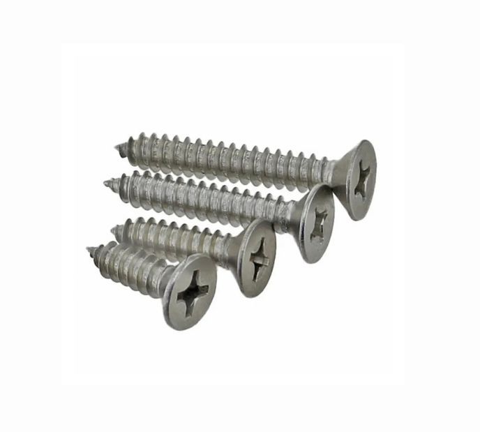 cross recessed countersunk head wood screws