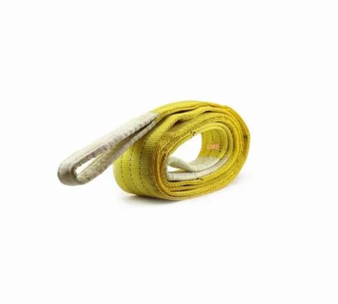 flat woven webbing slings man-made fibres