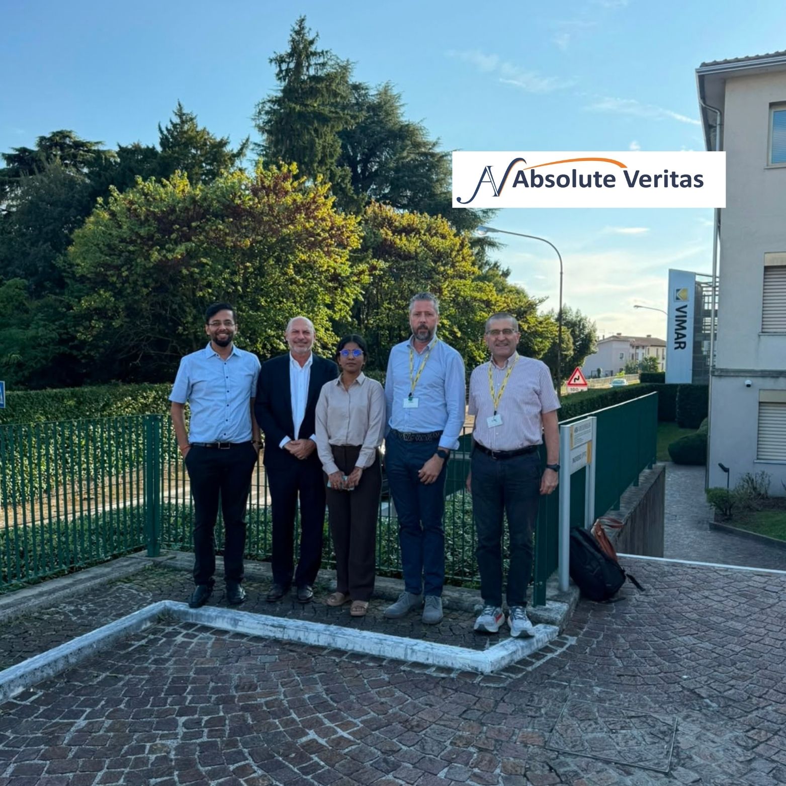 BIS auditor inspecting switch production line in Italy