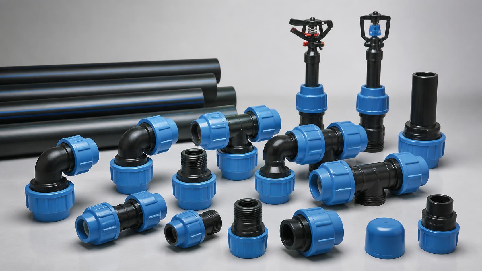 quick coupled polyethylene pipes fittings sprinkler irrigation IS 17425 2026